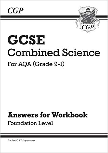 GCSE Combined Science: AQA Answers (for Workbook) - Foundation (CGP AQA GCSE Combined Science) von Coordination Group Publications Ltd (CGP)